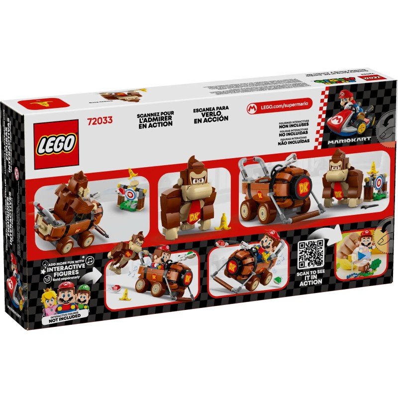 Lego Super Mario 72033 - Mario Kart – Donkey Kong et DK Jumbo