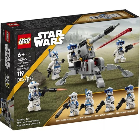 Lego Star Wars 75345 - Pack de combat des Clone Troopers de la 501ème légion