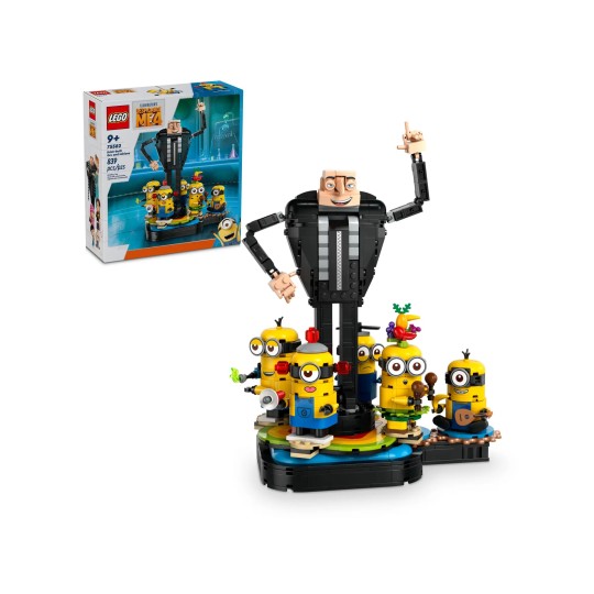 LEGO Moi, Moche et Méchant  75582 - Gru et les Minions en briques