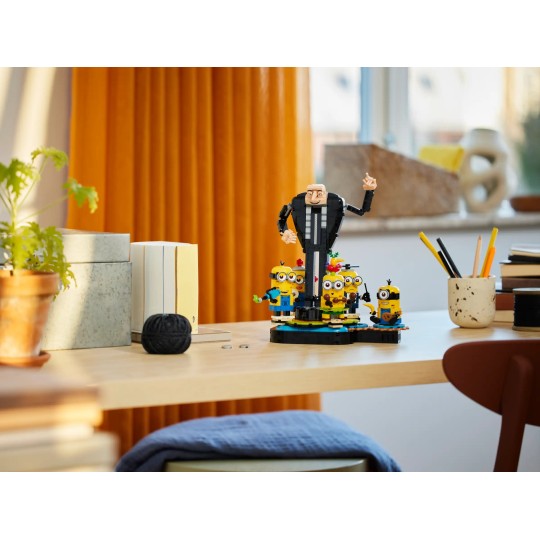LEGO Moi, Moche et Méchant  75582 - Gru et les Minions en briques