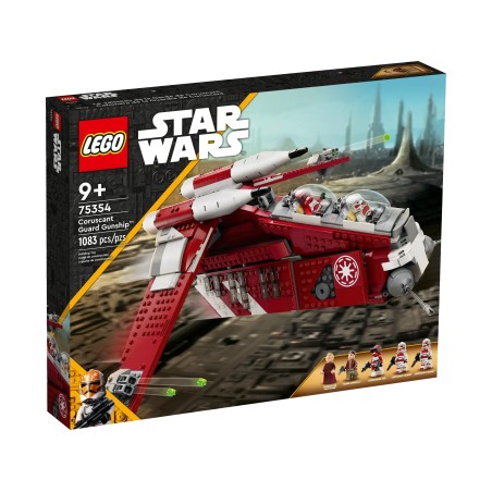 LEGO Star Wars 75354 La Canonnière de Coruscant (1083 pcs) - 5 Minifigurines Exclusives - Promo Lego Soldes Hiver 2026 Ete