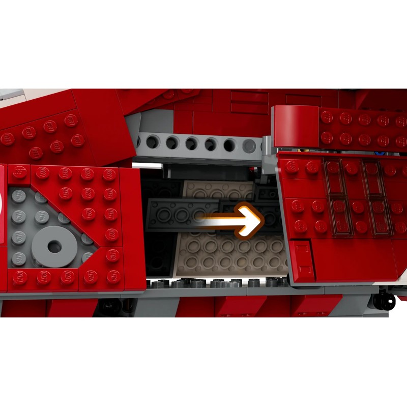 LEGO Star Wars 75354 La Canonnière de Coruscant (1083 pcs) - 5 Minifigurines Exclusives - Promo Lego Soldes Hiver 2026 Ete