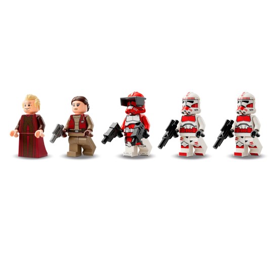 LEGO Star Wars 75354 La Canonnière de Coruscant (1083 pcs) - 5 Minifigurines Exclusives - Promo Lego Soldes Hiver 2026 Ete
