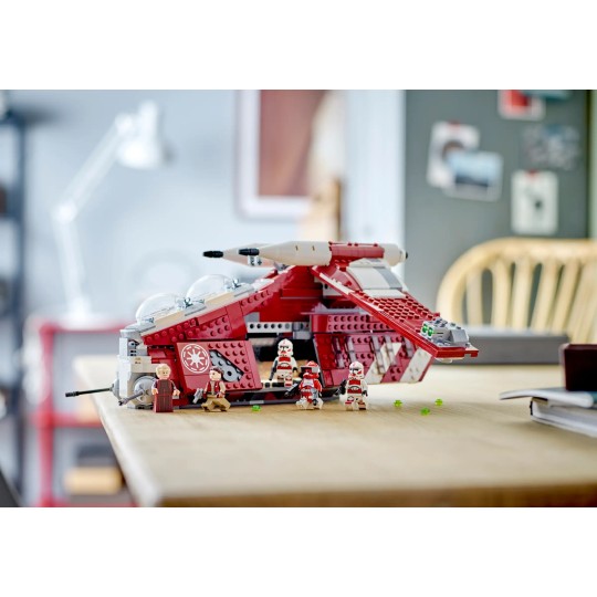 LEGO Star Wars 75354 La Canonnière de Coruscant (1083 pcs) - 5 Minifigurines Exclusives - Promo Lego Soldes Hiver 2026 Ete