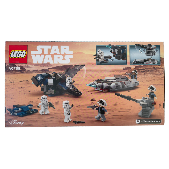 LEGO® 40755 - Star Wars - Le vaisseau de transport impérial contre le speeder des éclaireurs rebelles