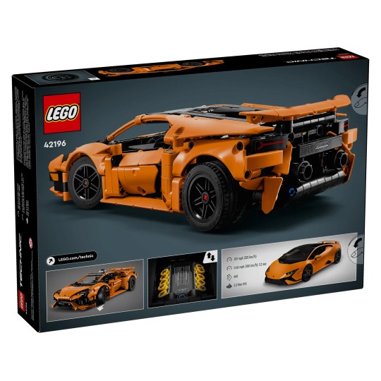 Lego Technic 42196 - Lamborghini Huracán Tecnica Orange