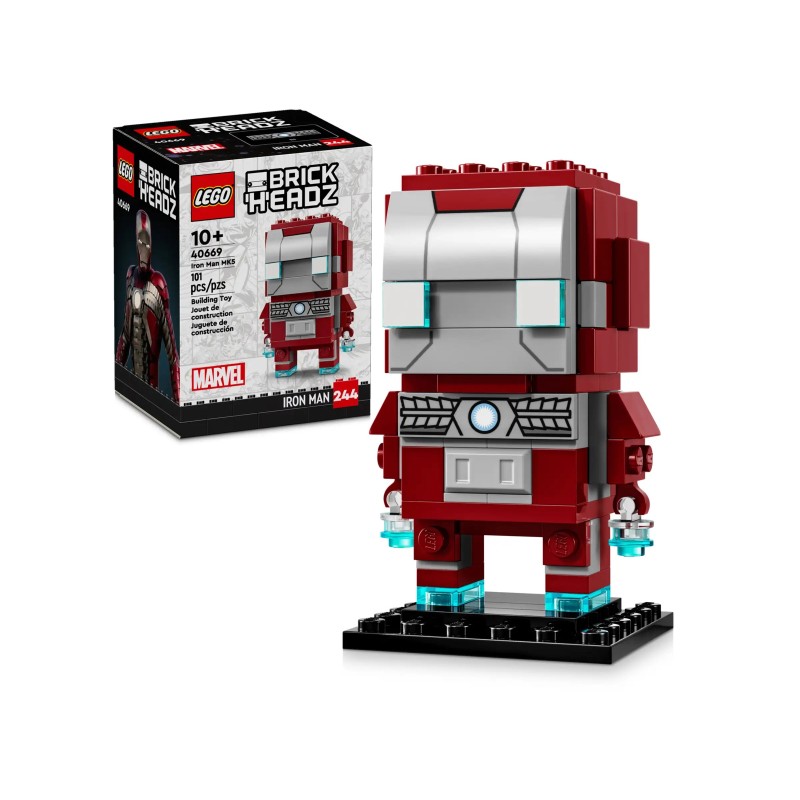 LEGO 40669 Iron Man MK5 : Set de construction Figurine Marvel Avengers - Soldes Promo Lego 2026