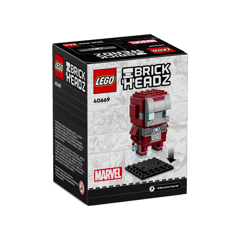 LEGO 40669 Iron Man MK5 : Set de construction Figurine Marvel Avengers - Soldes Promo Lego 2026