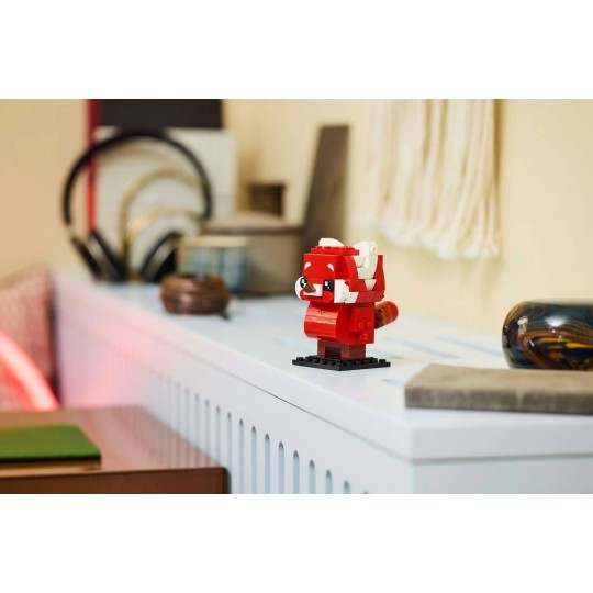 LEGO 40798 BrickHeadz Mei en panda roux - Figurine à construire - Soldes Promo Lego
