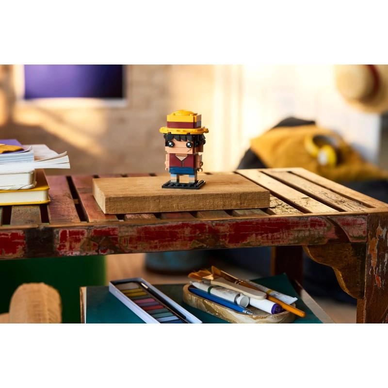 Lego One Piece 40799 - Monkey D. Luffy - BrickHeadz