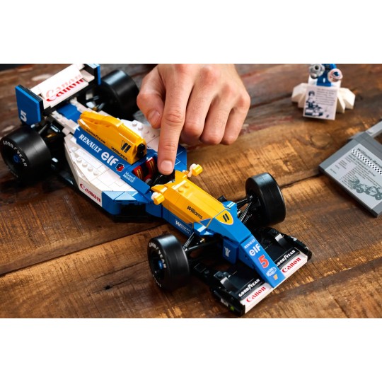 Lego ICONS 10353 - Williams Racing FW14B et Nigel Mansell