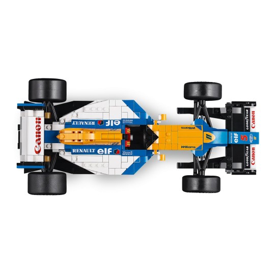 Lego ICONS 10353 - Williams Racing FW14B et Nigel Mansell