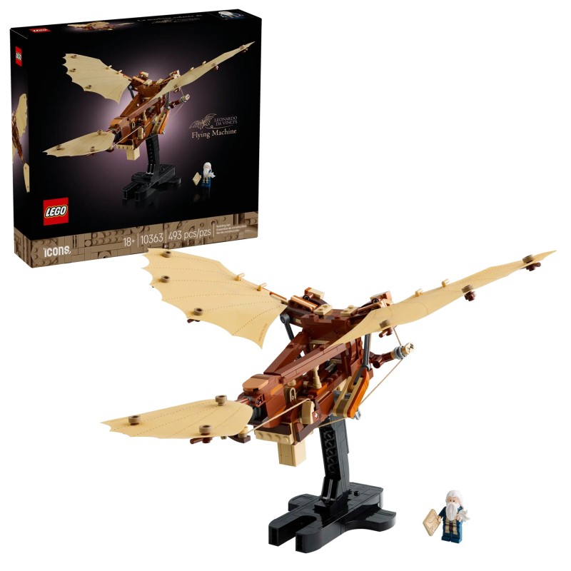 Lego 10363 - Icons La Machine Volante de Léonard de Vinci