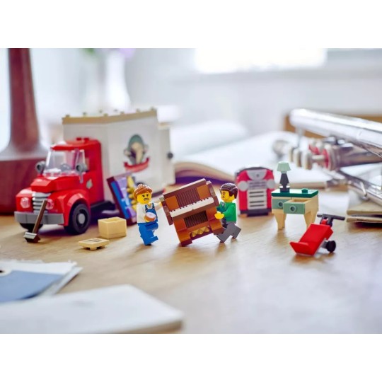 Lego ICONS 40586 - Le camion de déménagement