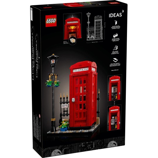 Lego Ideas 21347 - Cabine téléphonique londonienne