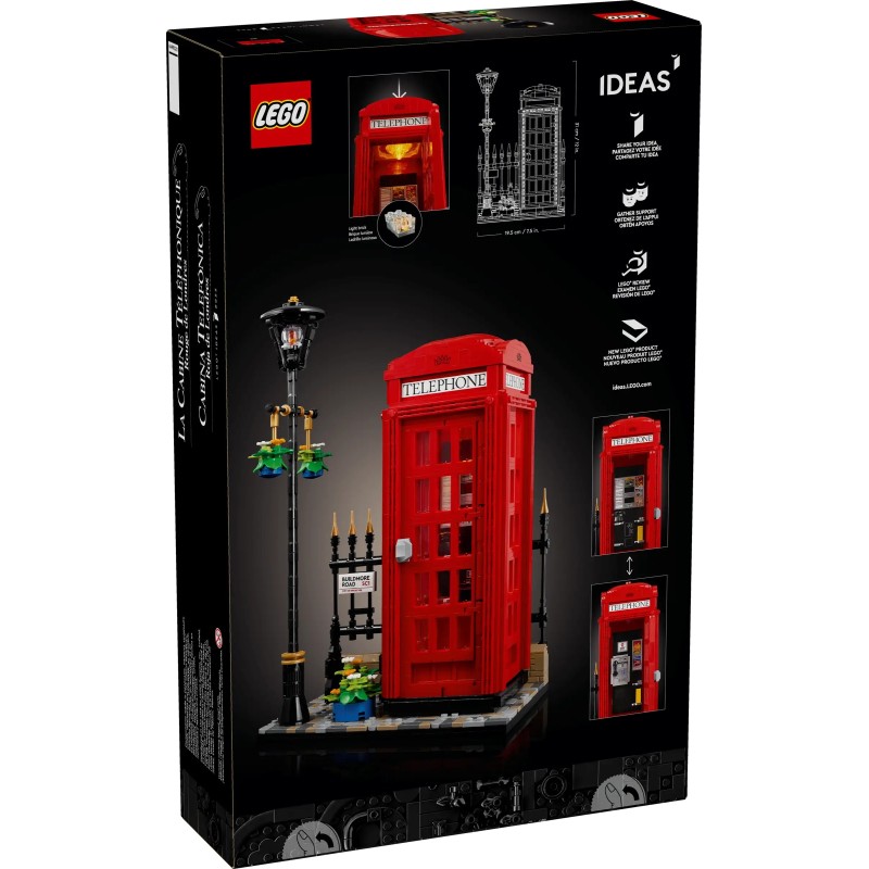 Lego Ideas 21347 - Cabine téléphonique londonienne