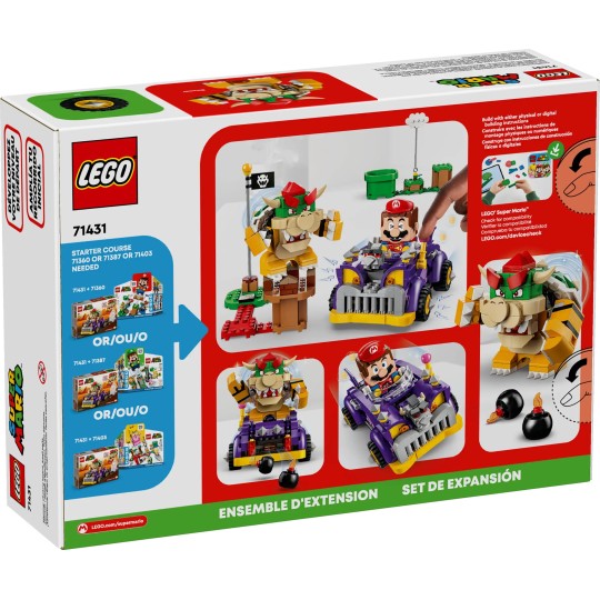 Lego Super Mario 71431 - Ensemble d'Extension Bolide de Bowser