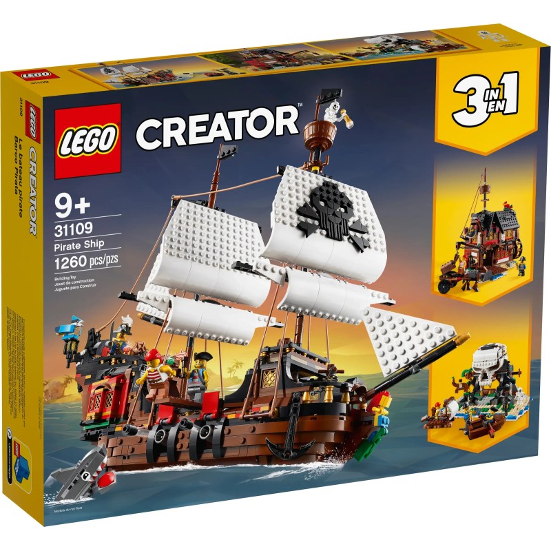 Lego Creator 31109 - Le bateau pirate