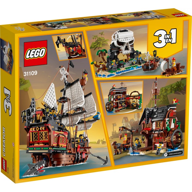 Lego Creator 31109 - Le bateau pirate