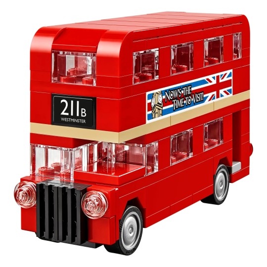 Acheter LEGO 40220 Mini Bus Londonien - Maquette Bus Anglais Creator - Promo Lego Soldes