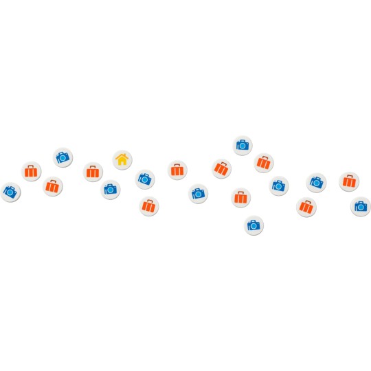 Lego Objets Divers 41838 - Souvenirs de voyages