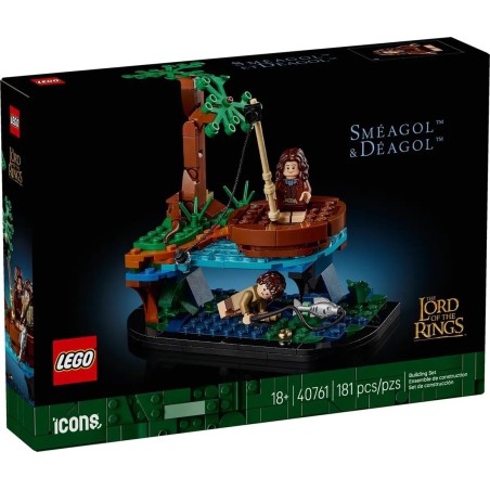 Lego 40761 - Icons Le Seigneur des Anneaux Sméagol et Déagol
