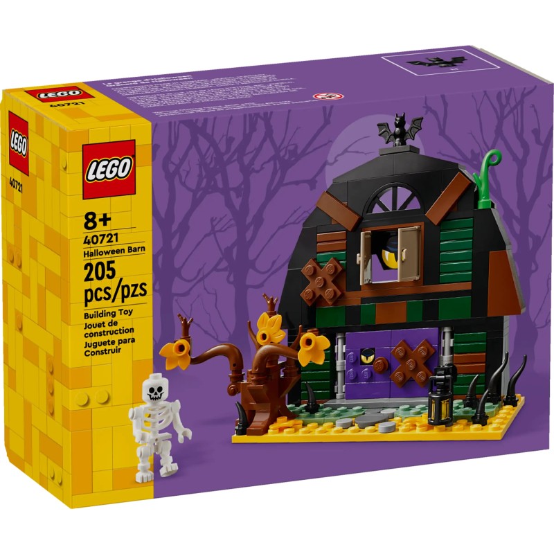 LEGO 40721 La grange d’Halloween - Set de construction saisonnier - Promo Lego Soldes Hiver 2026 Ete
