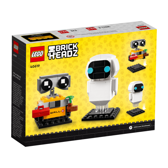 LEGO 40619 EVE et WALL•E - Disney Pixar BrickHeadz | Boutique GoldenBrick | Promo Lego Soldes Hiver 2026 Ete