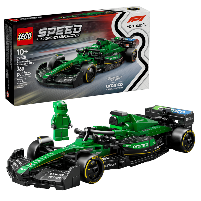 LEGO Speed Champions 77245 : Voiture F1 Aston Martin Aramco AMR24