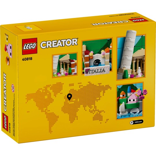 LEGO Creator 40818 Carte postale d'Italie : Souvenir & Déco Voyage - GoldenBrick - Promo Lego Soldes Hiver 2026 Ete