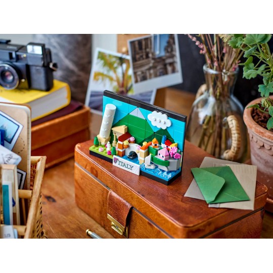 LEGO Creator 40818 Carte postale d'Italie : Souvenir & Déco Voyage - GoldenBrick - Promo Lego Soldes Hiver 2026 Ete