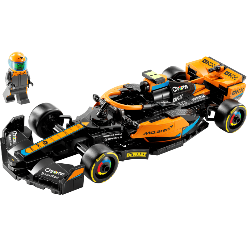 LEGO Speed Champions 76919 : La voiture de course de Formule 1 McLaren 2023
