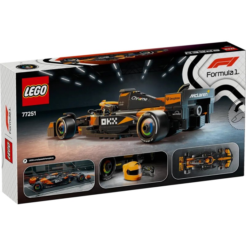LEGO Speed Champions 77251 : Voiture F1 McLaren Team MCL38