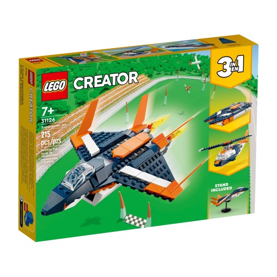 LEGO Creator 31126 :  L’avion supersonique