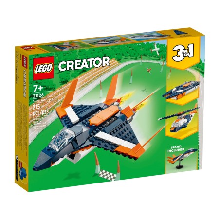 LEGO Creator 31126 :  L’avion supersonique