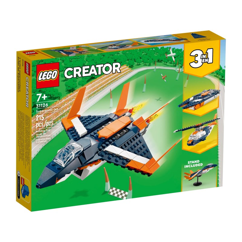 LEGO Creator 31126 :  L’avion supersonique