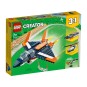 LEGO Creator 31126 :  L’avion supersonique