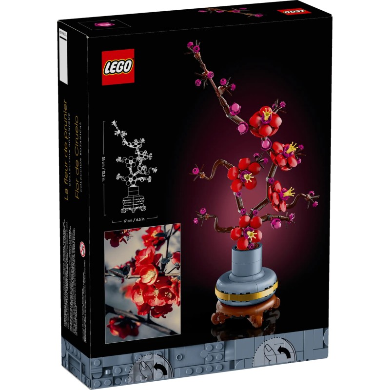 LEGO Icons 10369 Les Fleurs de Prunier - Set Botanique Adulte - GoldenBrick - Promo Lego Soldes Hiver 2026 Ete