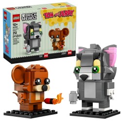 LEGO BrickHeadz 40793 : Figurines de Tom et Jerry