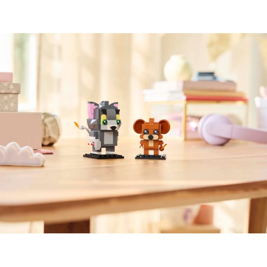 LEGO BrickHeadz 40793 : Figurines de Tom et Jerry