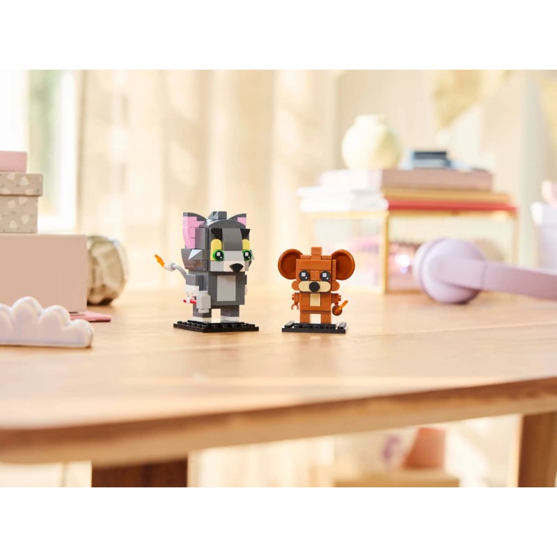 LEGO BrickHeadz 40793 : Figurines de Tom et Jerry