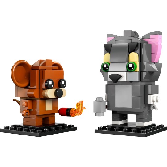 LEGO BrickHeadz 40793 : Figurines de Tom et Jerry