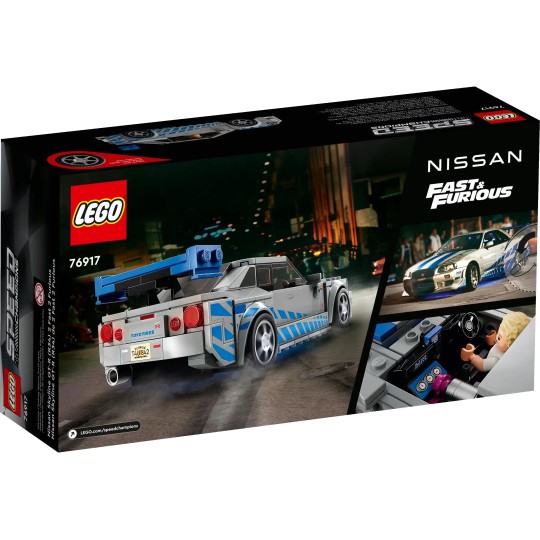 LEGO Speed Champions 76917 : Nissan Skyline GT-R (R34) 2 Fast 2 Furious