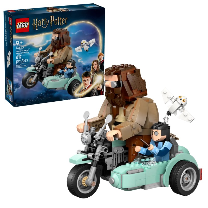 Lego Harry Potter 76443 - La balade en moto de Hagrid et Harry