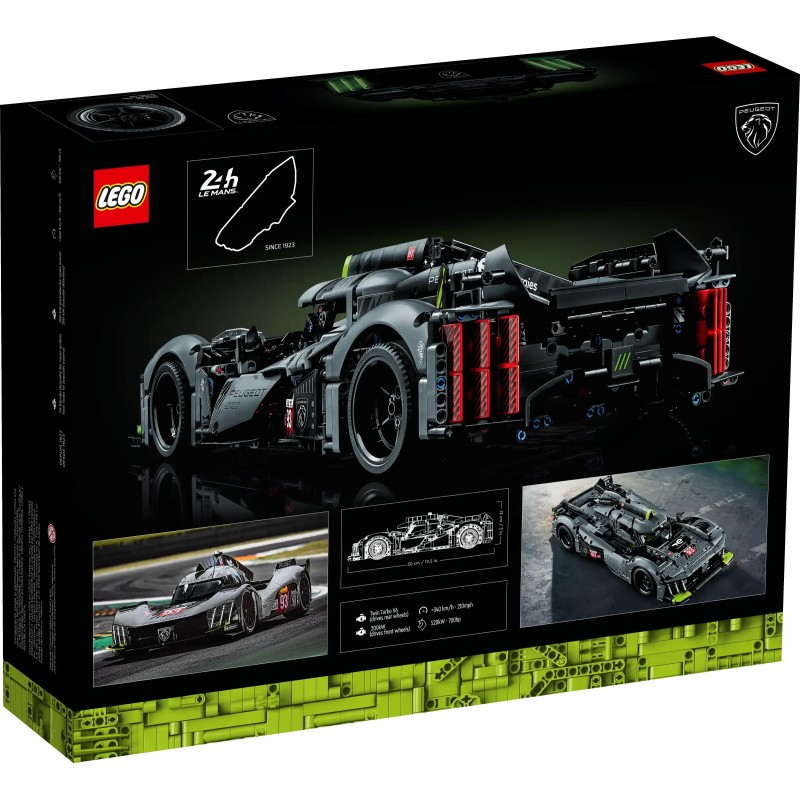 Lego Technic 42156 - Peugeot 9X8 24H Le Mans Hybrid Hypercar