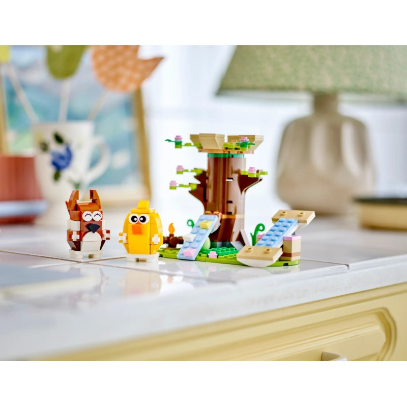 LEGO Pâques 40709 : Le parc des animaux au printemps