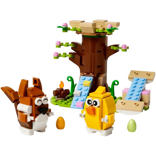 LEGO Pâques 40709 : Le parc des animaux au printemps
