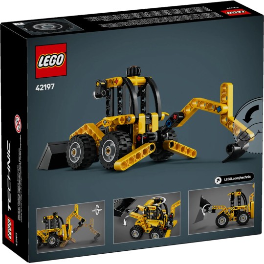 Lego Technic 42197 - Le tractopelle