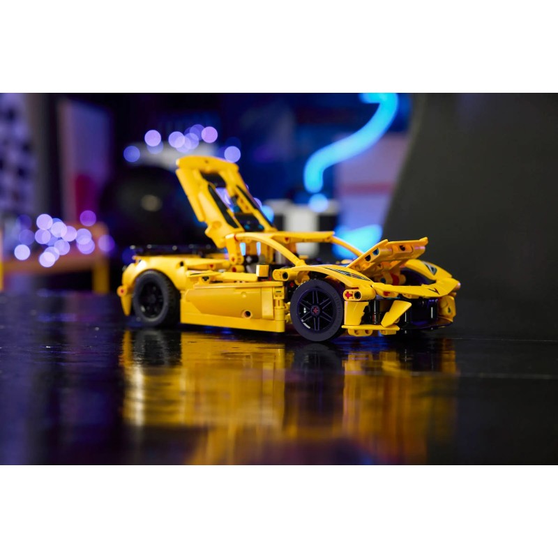 Lego Technic 42205 - Chevrolet Corvette Stingray Jaune