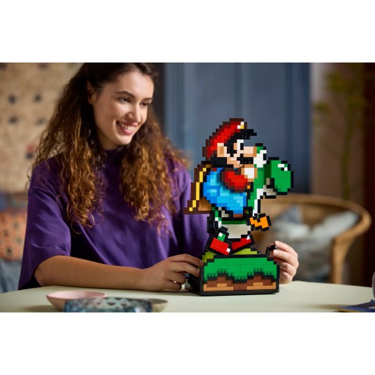 Lego Super Mario 71438 - Super Mario World Mario et Yoshi